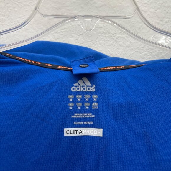 Adidas Scorch Clima Proof Kansas University Jayhawks Windbreaker Jacket Mens XS - Picture 2 of 10